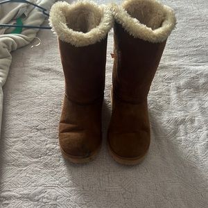 Furry boots